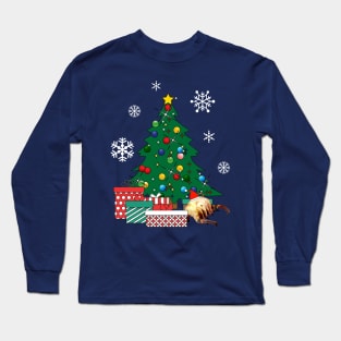 Head Crab Around The Christmas Tree Half Life Long Sleeve T-Shirt